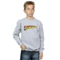 Miniatyrbild 2 av 5: DC Comics Pojkar Superman Telescopic Crackle Logo Sweatshirt