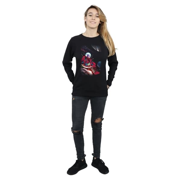 Marvel Womens/Ladies Deadpool Astronaut Sweatshirt