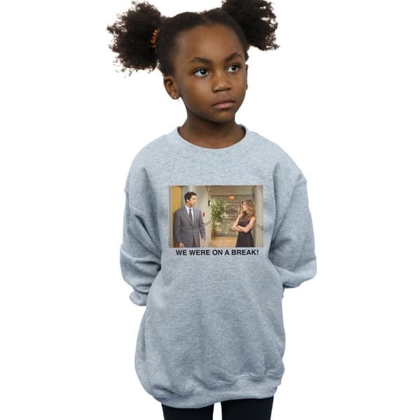 Friends Girls We Were On A Break Hallway Sweatshirt