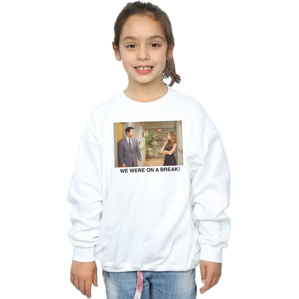 Friends Girls We Were On A Break Hallway Sweatshirt