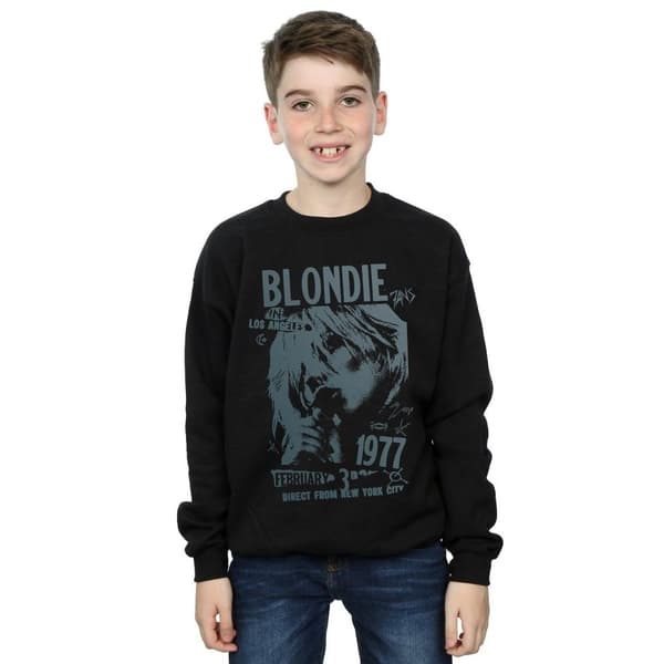 Blondie Boys Tour 1977 Chest Sweatshirt