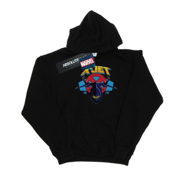 Marvel Mens X-Men X-Jet Hoodie Black 3XL