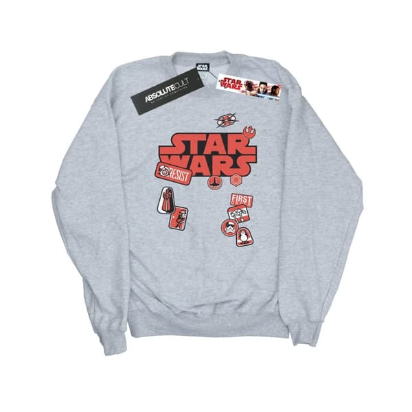 Star Wars Womens/Ladies The Last Jedi Badges Sweatshirt