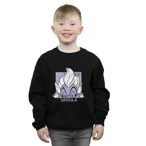 Disney Pojkar - Usrsula - Sweatshirt med kortklippt huvud