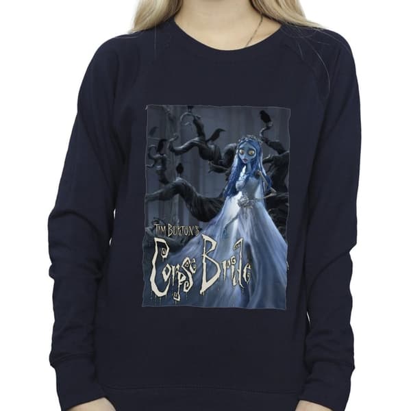 Corpse Bride Womens/Ladies Wedding Gown Poster Sweatshirt