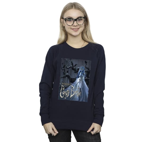 Corpse Bride Womens/Ladies Wedding Gown Poster Sweatshirt