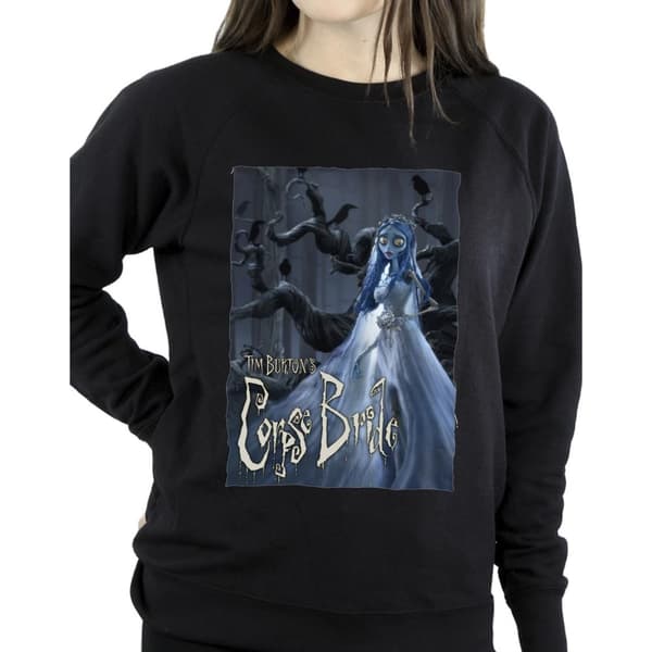 Corpse Bride Womens/Ladies Wedding Gown Poster Sweatshirt