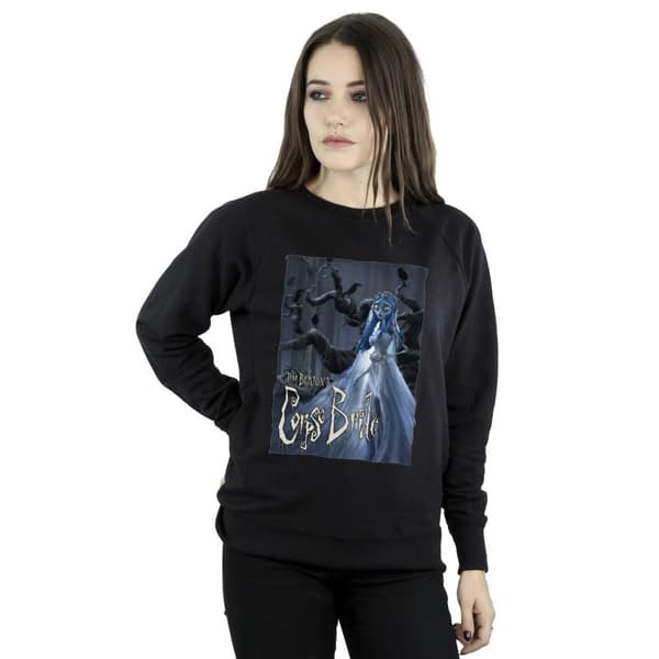 Corpse Bride Womens/Ladies Wedding Gown Poster Sweatshirt