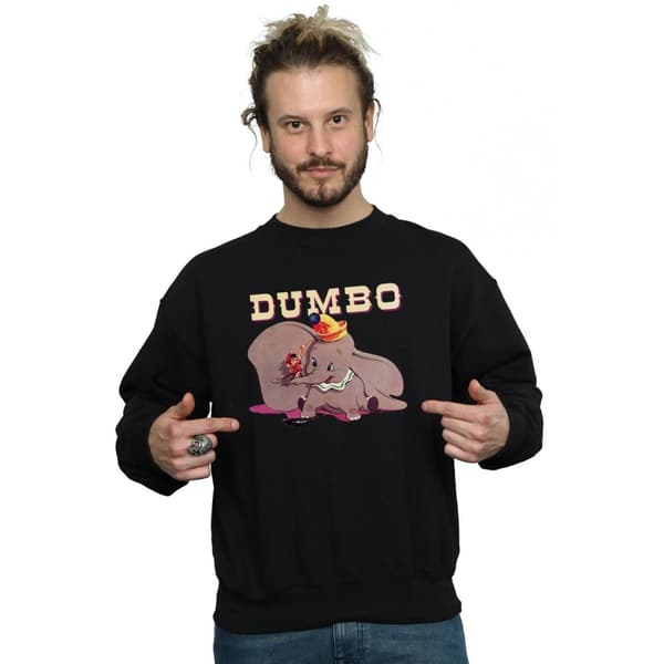 Disney Mens Dumbo Timothy´s Trombone Sweatshirt
