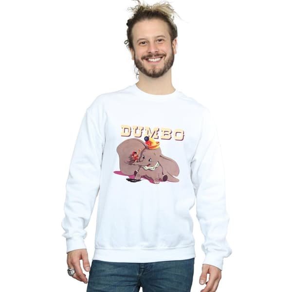 Disney Mens Dumbo Timothy´s Trombone Sweatshirt
