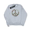 Miniatyrbild 1 av 5: Woodstock Sweatshirt med blommor och Peace-tema, dam/dam