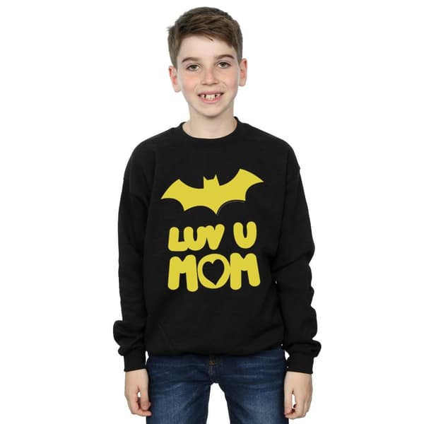 DC Comics Pojkar Batgirl Luv You Mom Sweatshirt
