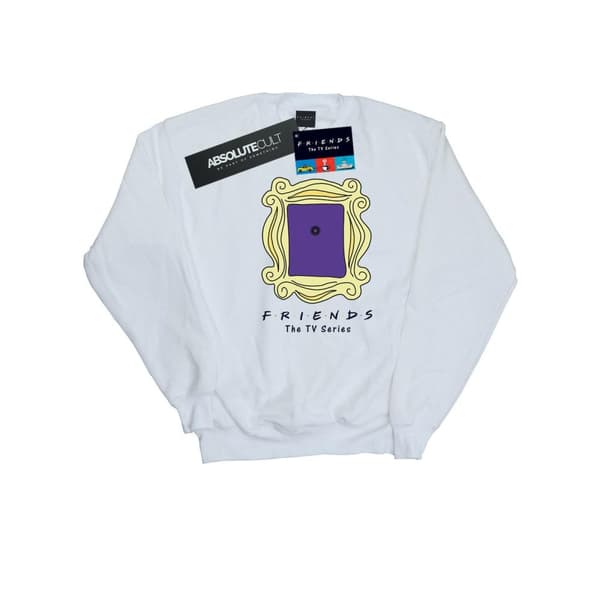 Friends Dam/Tjej - Sweatshirt med titthål i dörren