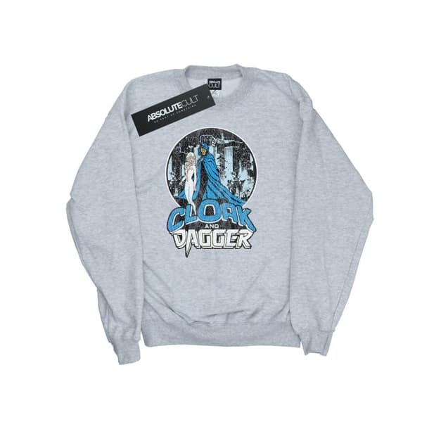 Marvel Mens Cloak And Dagger Retro Sweatshirt
