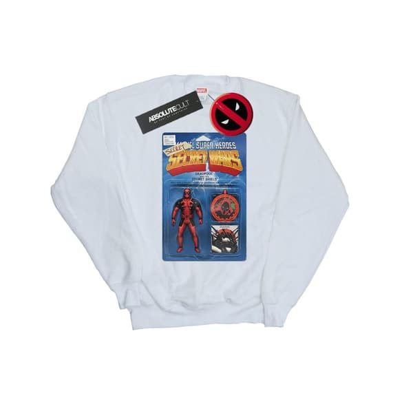 Marvel Womens/Ladies Deadpool Secret Wars Action Figure Sweatshirt