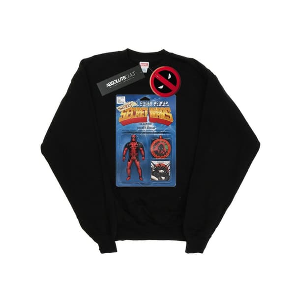 Marvel Womens/Ladies Deadpool Secret Wars Action Figure Sweatshirt