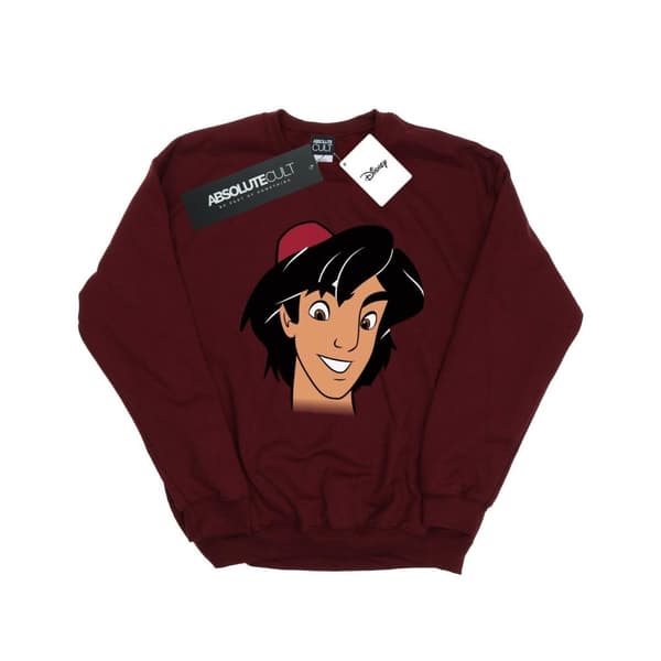 Disney Sweatshirt med Aladdin-ansikte för herrar