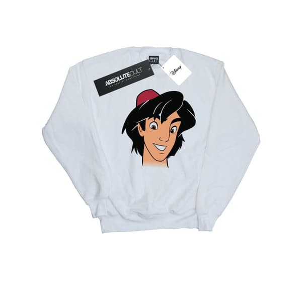 Disney Sweatshirt med Aladdin-ansikte för herrar