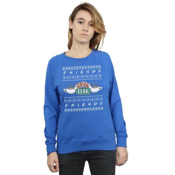 Friends Womens/Ladies Fair Isle Central Perk Sweatshirt