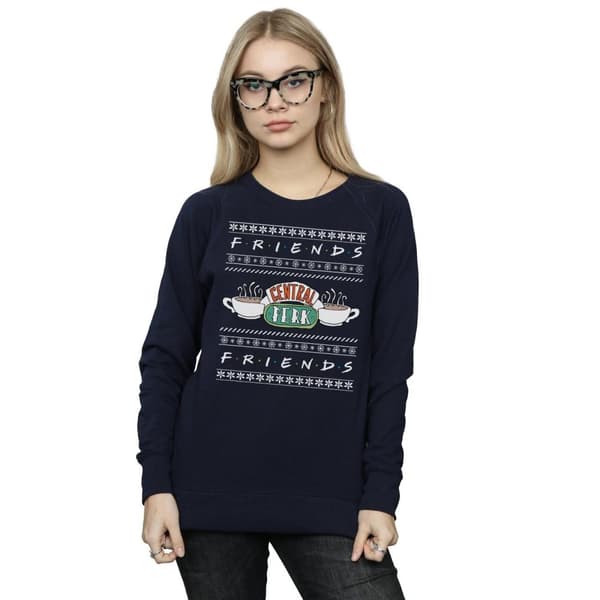 Friends Womens/Ladies Fair Isle Central Perk Sweatshirt