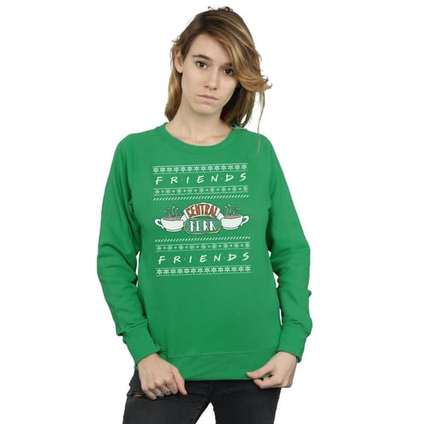 Friends Womens/Ladies Fair Isle Central Perk Sweatshirt