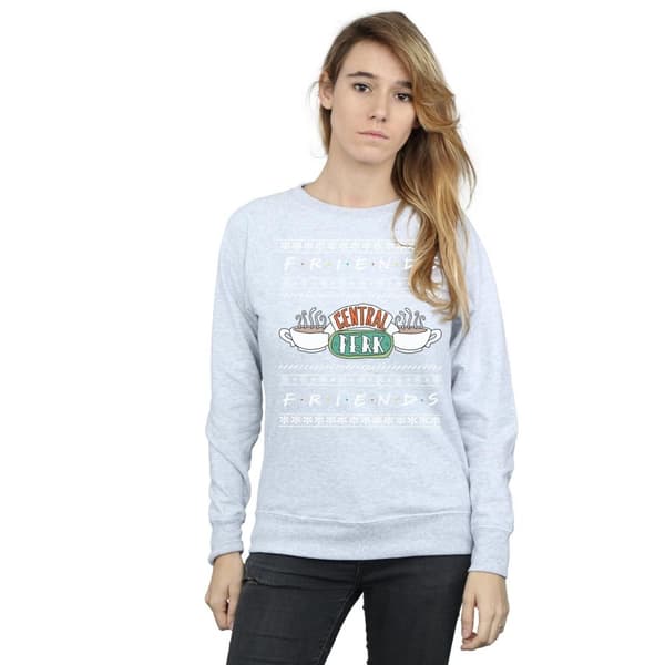 Friends Womens/Ladies Fair Isle Central Perk Sweatshirt