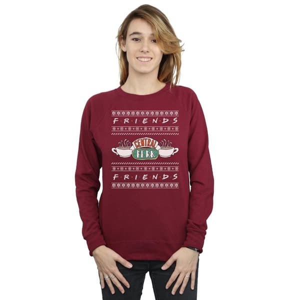 Friends Womens/Ladies Fair Isle Central Perk Sweatshirt