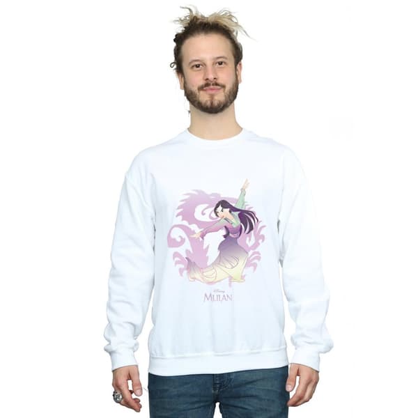 Disney Mens Mulan Dragon Fight Sweatshirt
