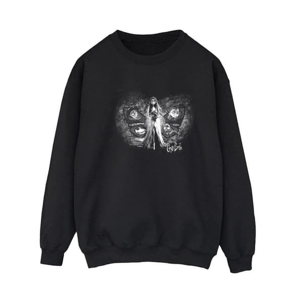 Corpse Bride Dam/kvinnor Emily Butterfly Sweatshirt