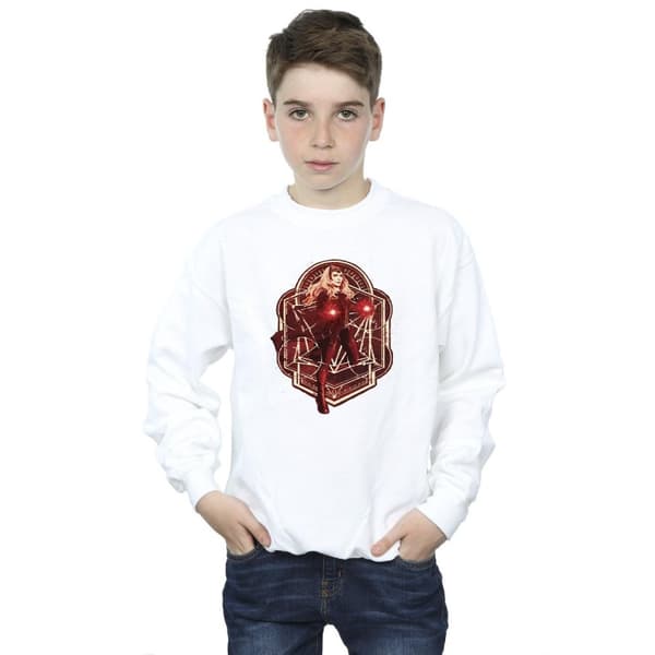 Marvel Boys Doctor Strange Wanda Vintage Sweatshirt