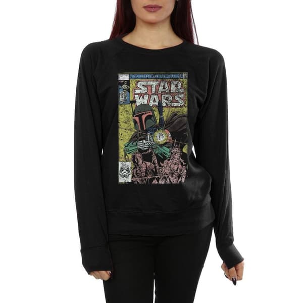 Star Wars Sweatshirt - Boba Fett Comic - dam/dam