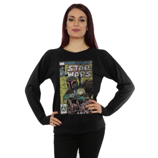 Star Wars Sweatshirt - Boba Fett Comic - dam/dam