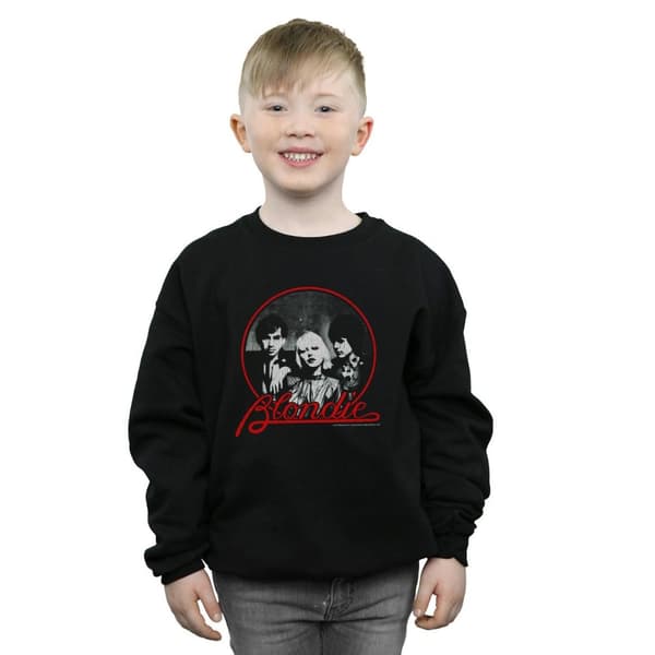 Blondie Boys Distressed Circle Sweatshirt