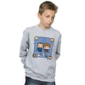 Miniatyrbilde 2 av 3: Fantastic Beasts Boys Chibi Newt And Dumbledore Sweatshirt