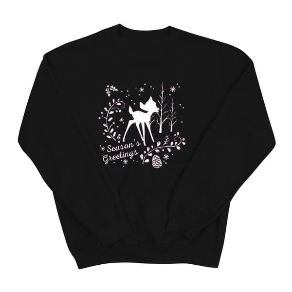 Disney Bambi - Sweatshirt med julhälsning för herrar