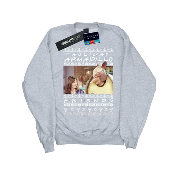 Friends Girls Fair Isle Holiday Armadillo Sweatshirt