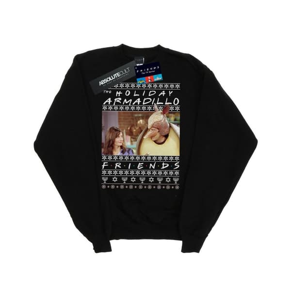 Friends Girls Fair Isle Holiday Armadillo Sweatshirt