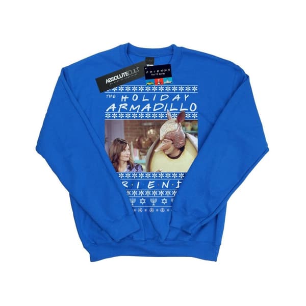 Friends Girls Fair Isle Holiday Armadillo Sweatshirt