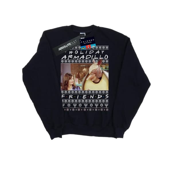 Friends Girls Fair Isle Holiday Armadillo Sweatshirt