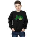 Miniatyrbillede 2 af 5: DC Comics Boys Green Arrow Text Logo Sweatshirt