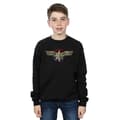 Miniatyrbild 2 av 3: Marvel Sweatshirt med bröstemblem från Captain Marvel för pojkar