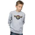 Miniatyrbild 2 av 3: Marvel Sweatshirt med bröstemblem från Captain Marvel för pojkar