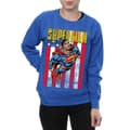 Miniatyrbillede 3 af 5: DC Comics Womens/Ladies Superman Flight Sweatshirt