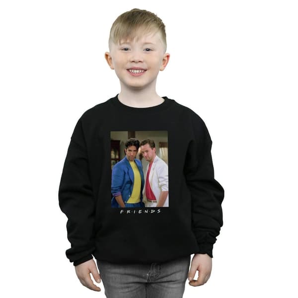 Friends Sweatshirt - Ross And Chandler College, pojkar