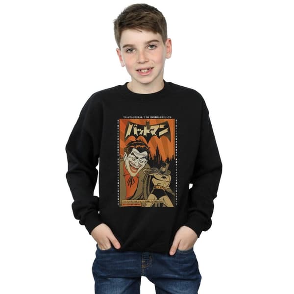 DC Comics Boys The Joker Cover Sweatshirt