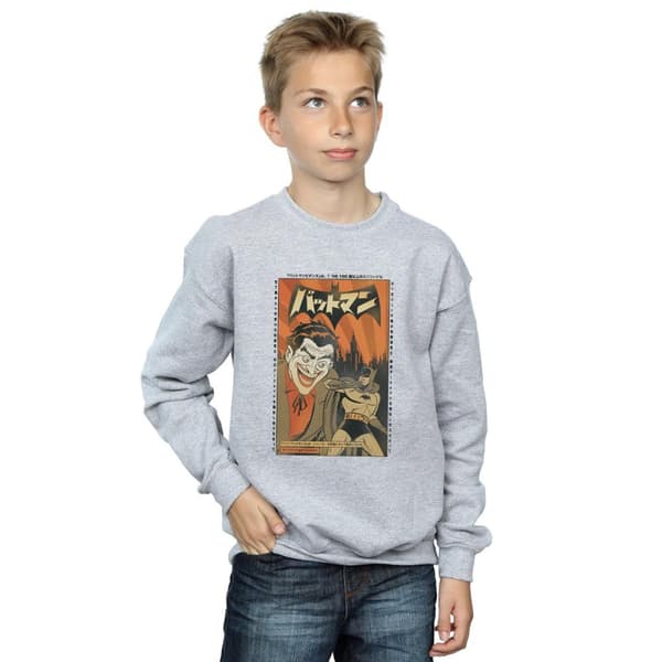 DC Comics Boys The Joker Cover Sweatshirt