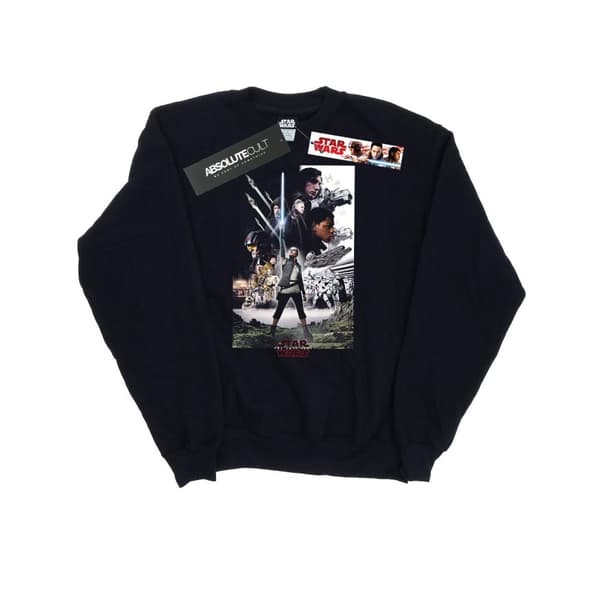 Star Wars Dam/kvinnor The Last Jedi - Sweatshirt med karaktärsaffisch
