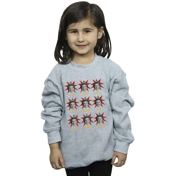 Elf Girls Many Moods Of Buddy Sweatshirt