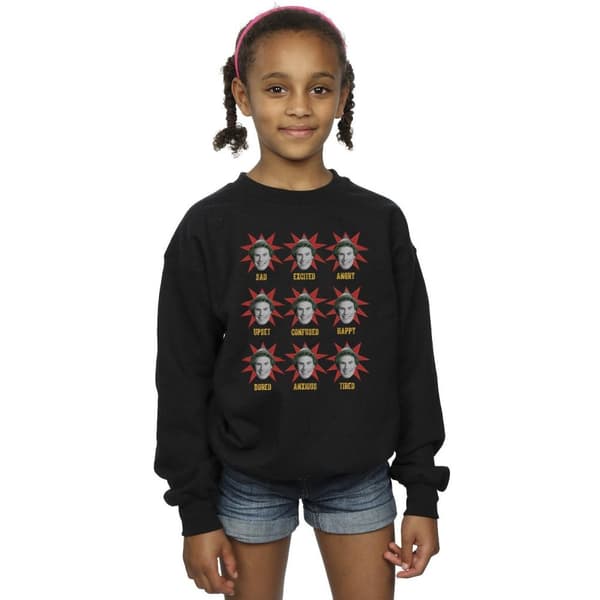 Elf Girls Many Moods Of Buddy Sweatshirt