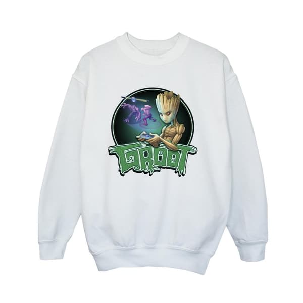 Marvel Boys Guardians Of The Galaxy Groot Gaming Ring Sweatshirt